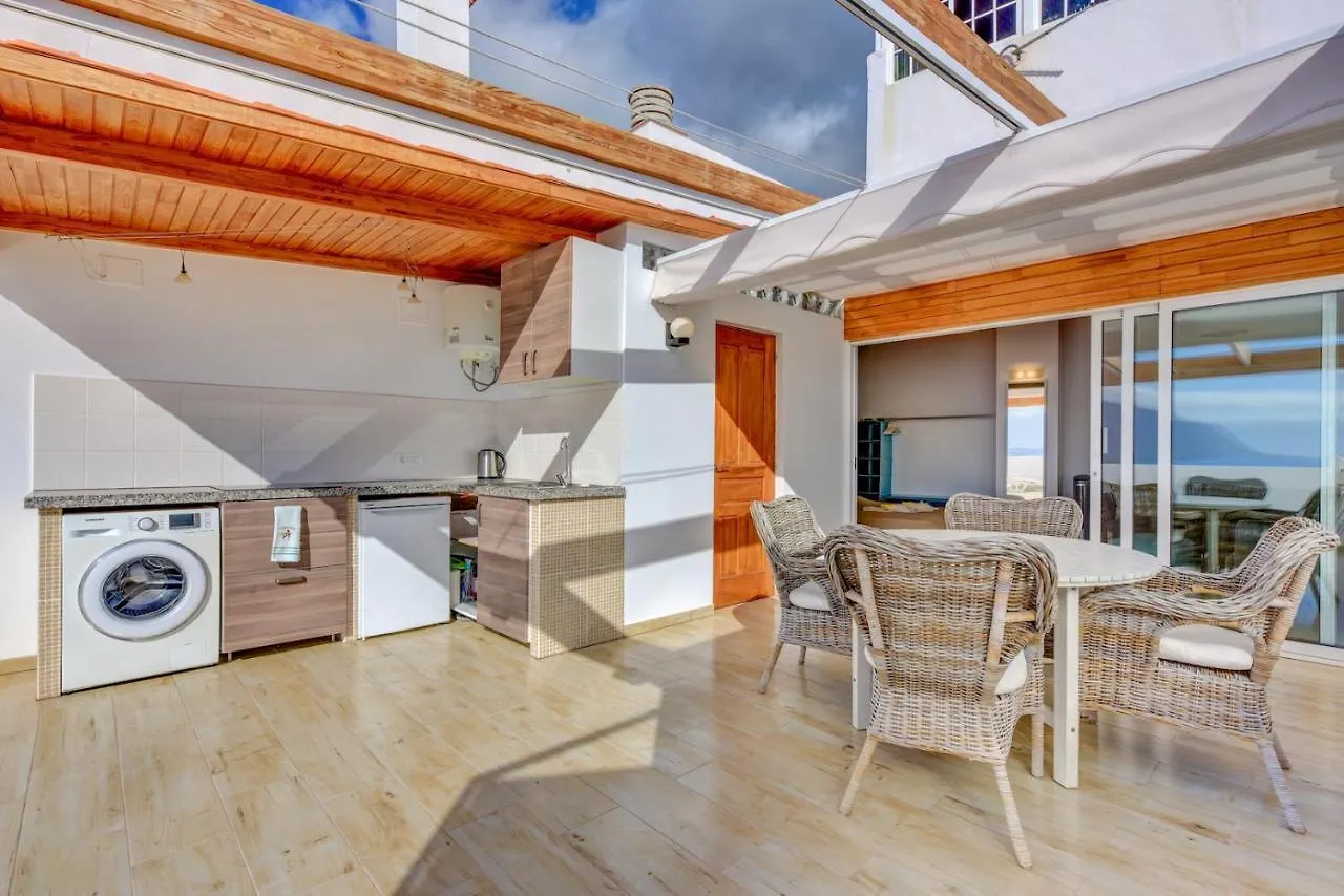 Daire Carmen Studio Rooftop Loft Unique Romantic Breathtaking Place Puerto de Santiago